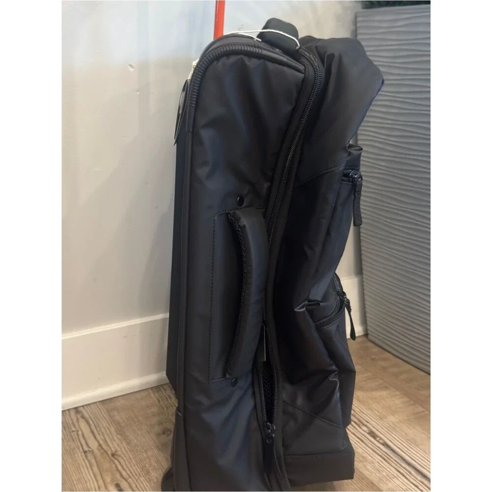 Samsonite 🔥✈️ECODIVER LARGE WHEELED DUFFEL Black Rolling Bag Telescopic Handle